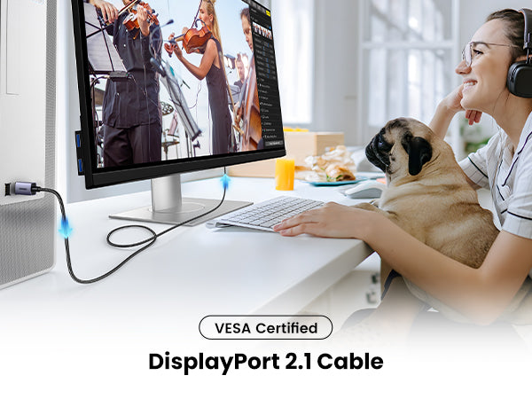 DP 2.1 Male To Male Cable 16K - 1M