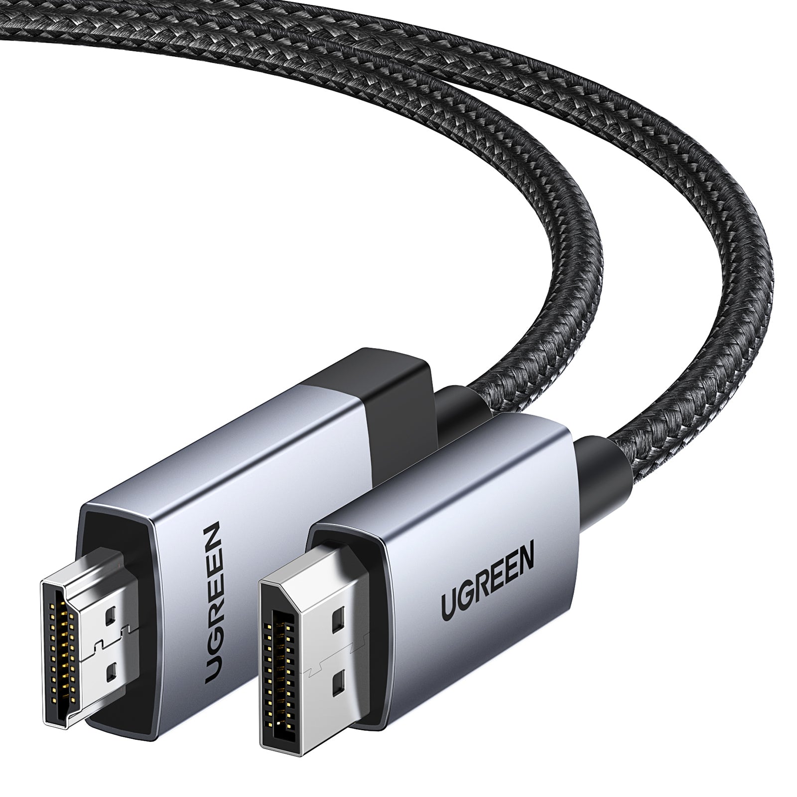 Câble DP mâle vers HDMI mâle 4K (2 M)