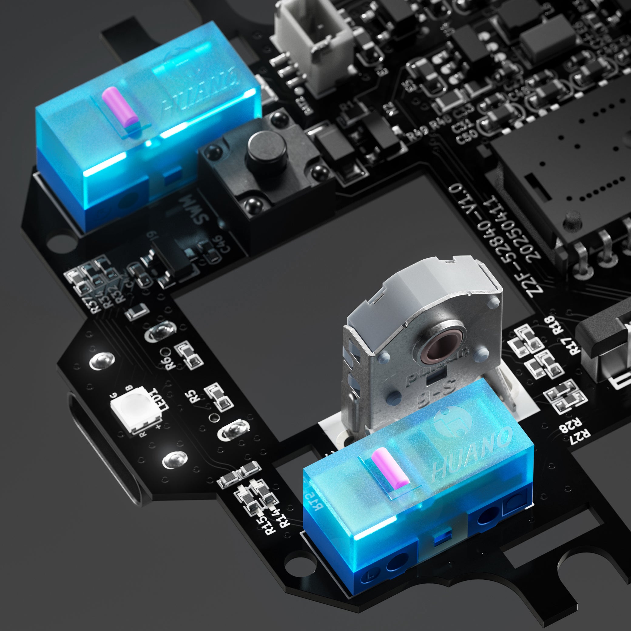 X2F - Fingertip Gaming Mouse - Black