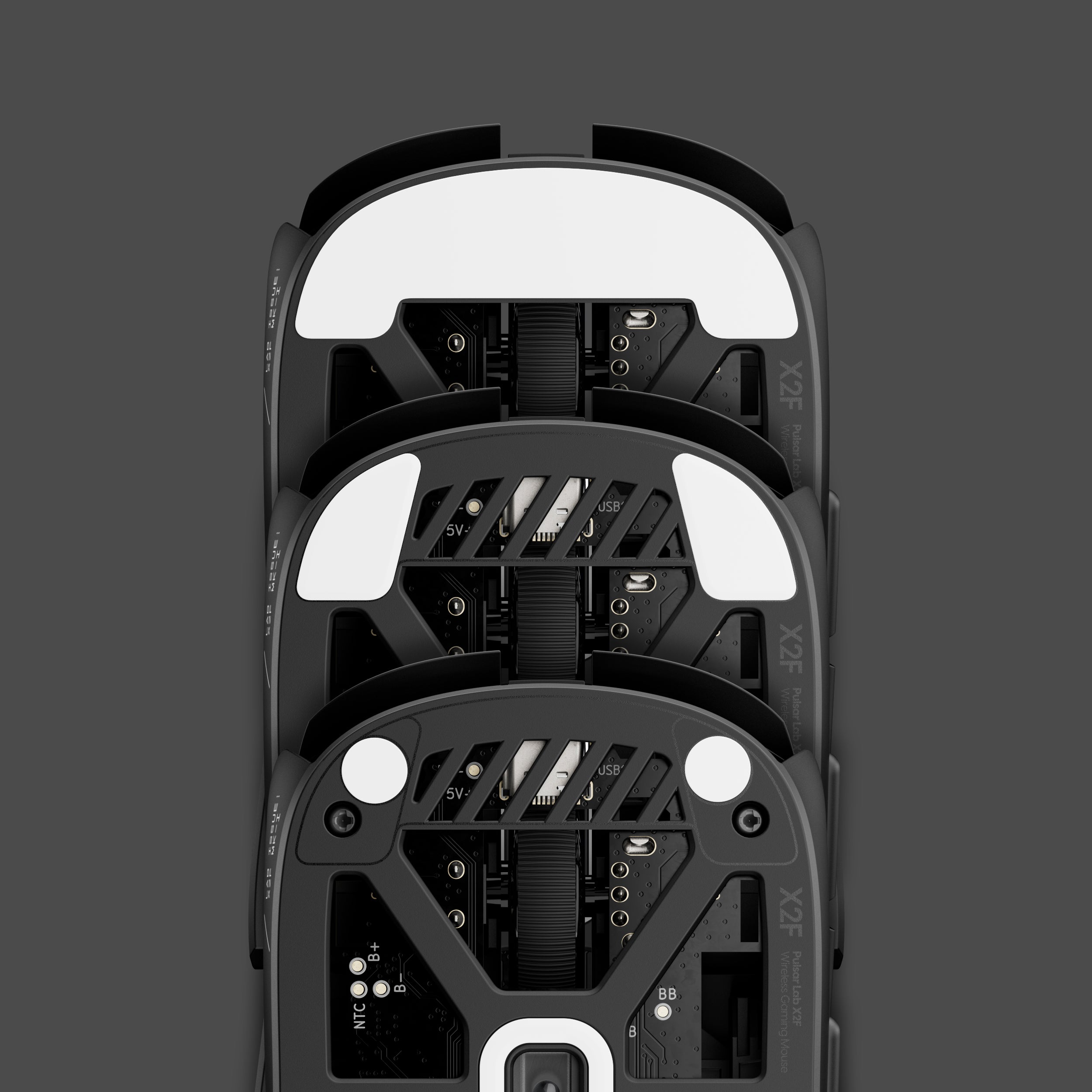 X2F - Fingertip Gaming Mouse - Black