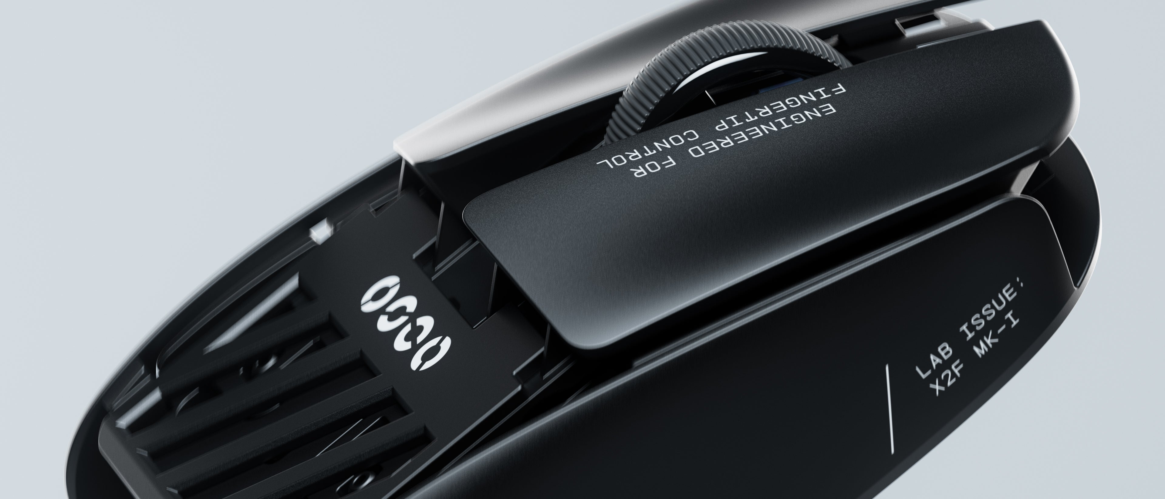 X2F - Fingertip Gaming Mouse - Black