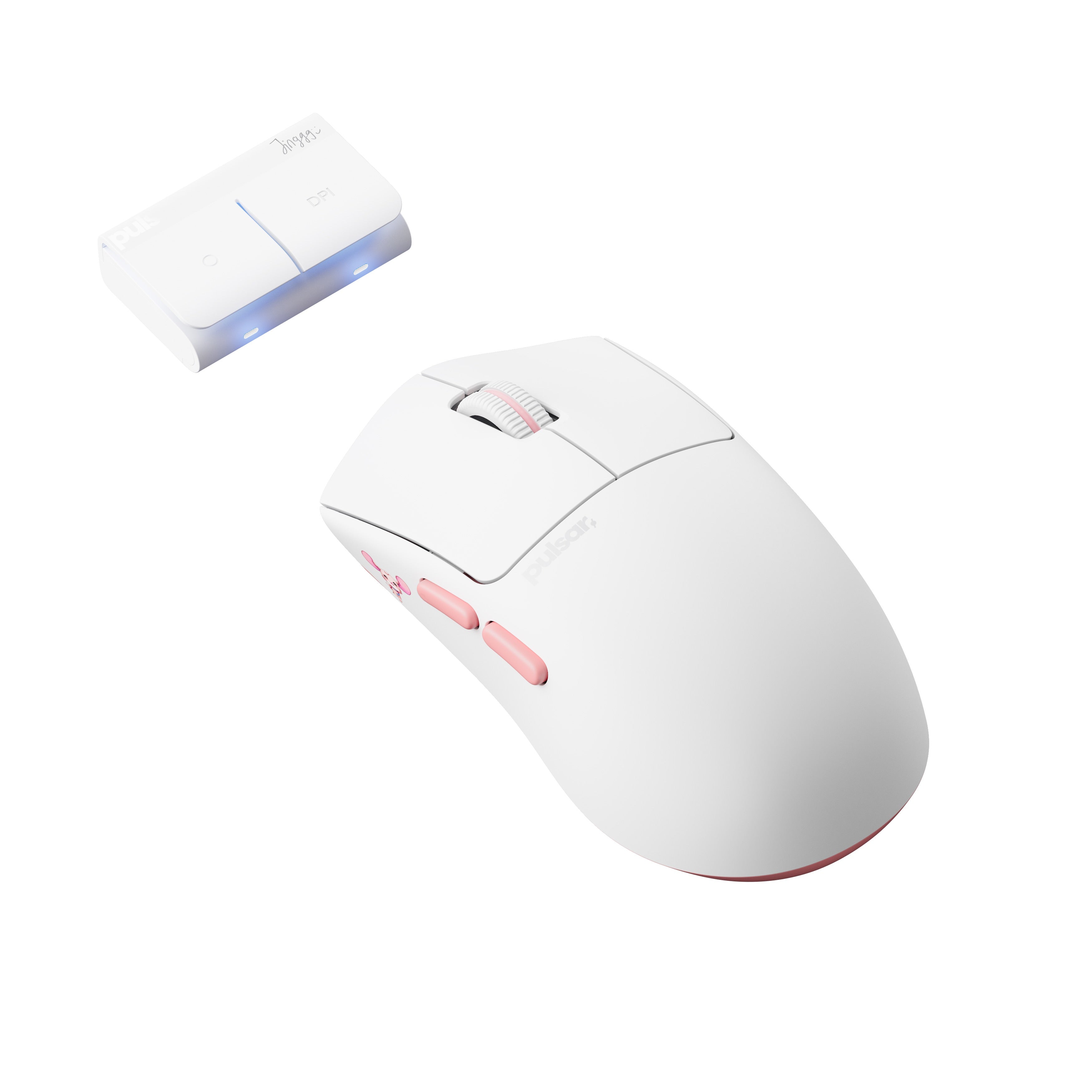 Pulsar Pro Series Gaming Mouse Jinggg-X Medium White