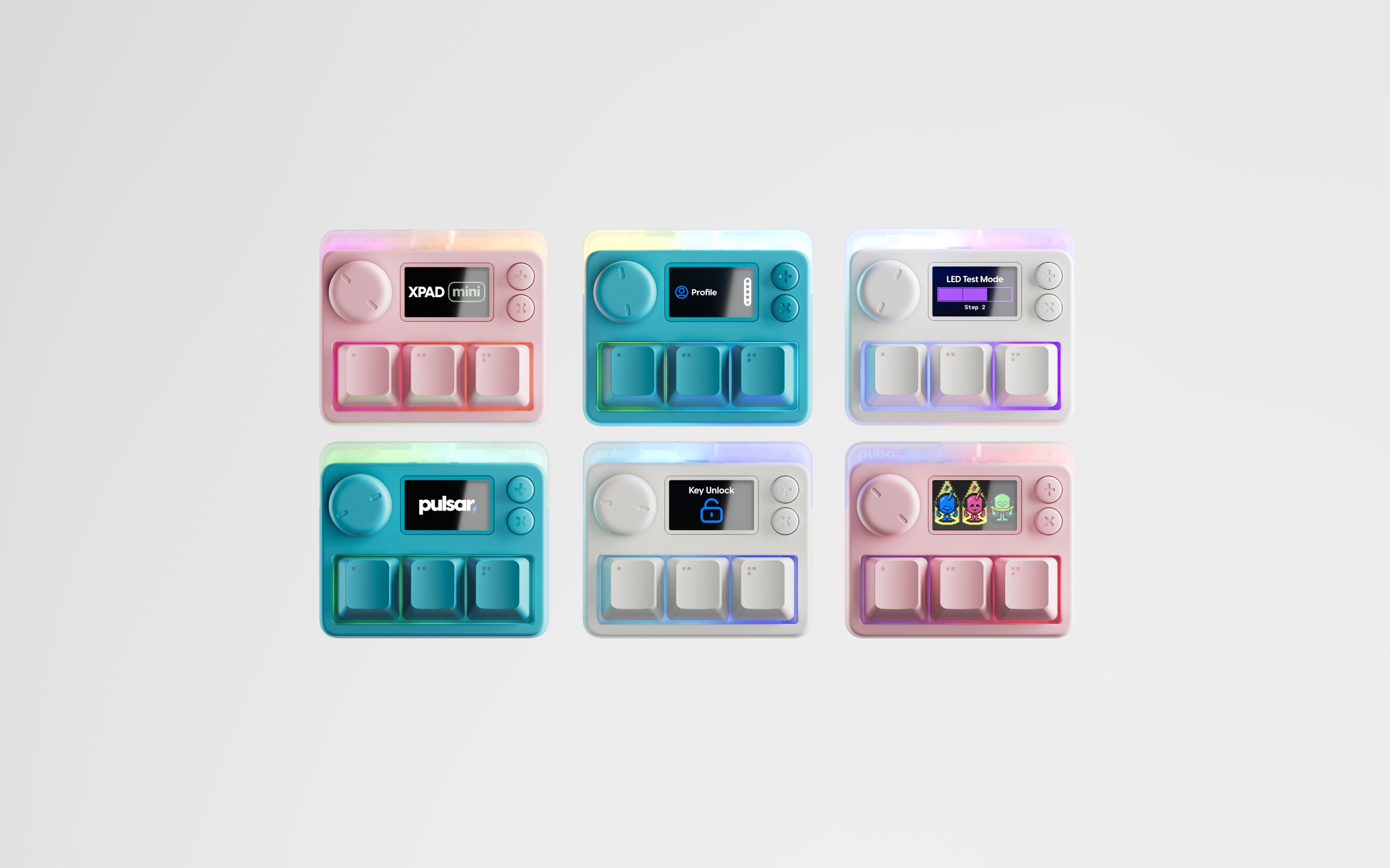 Pulsar Lab XPad Mini Blanc