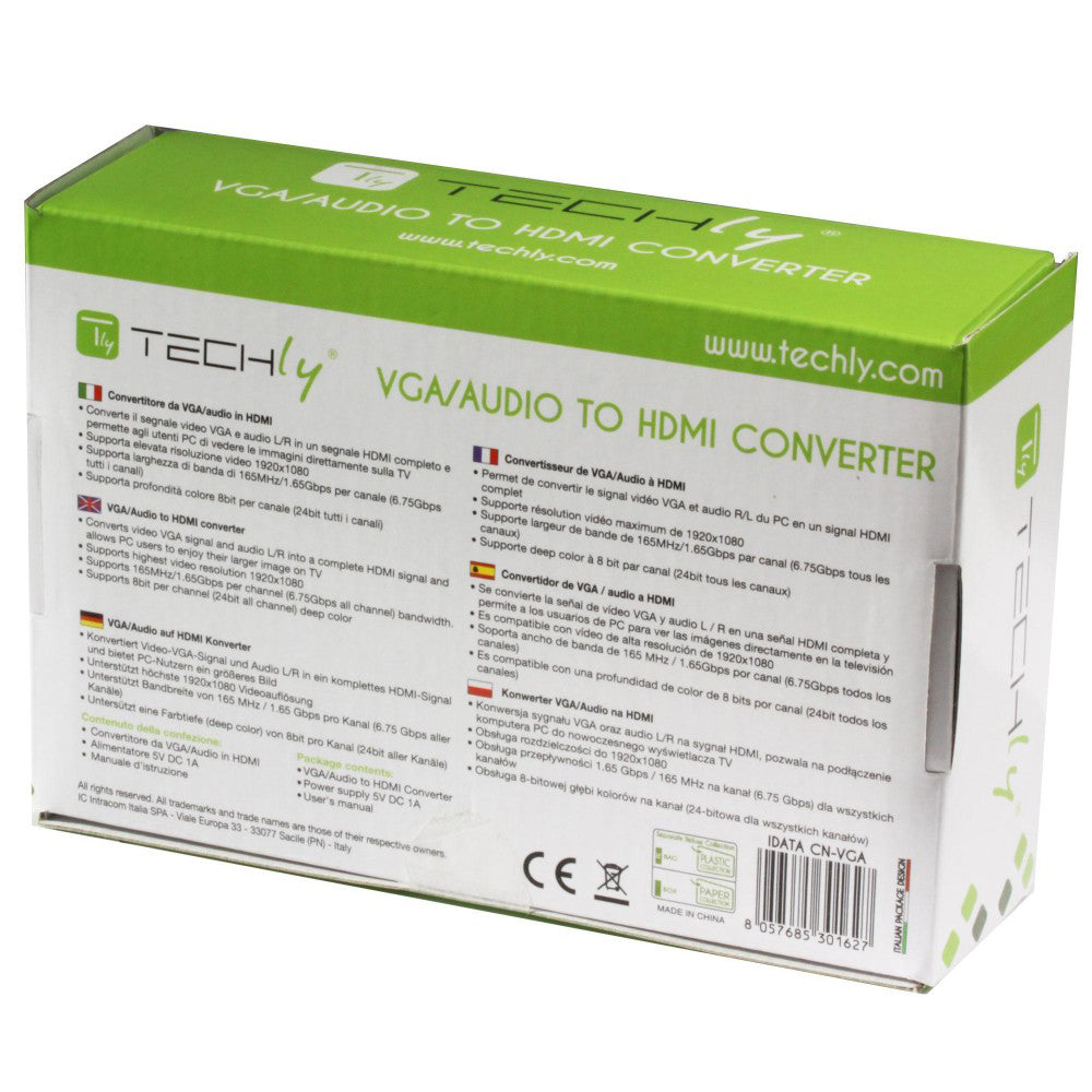 Convertisseur VGA/Audio vers HDMI