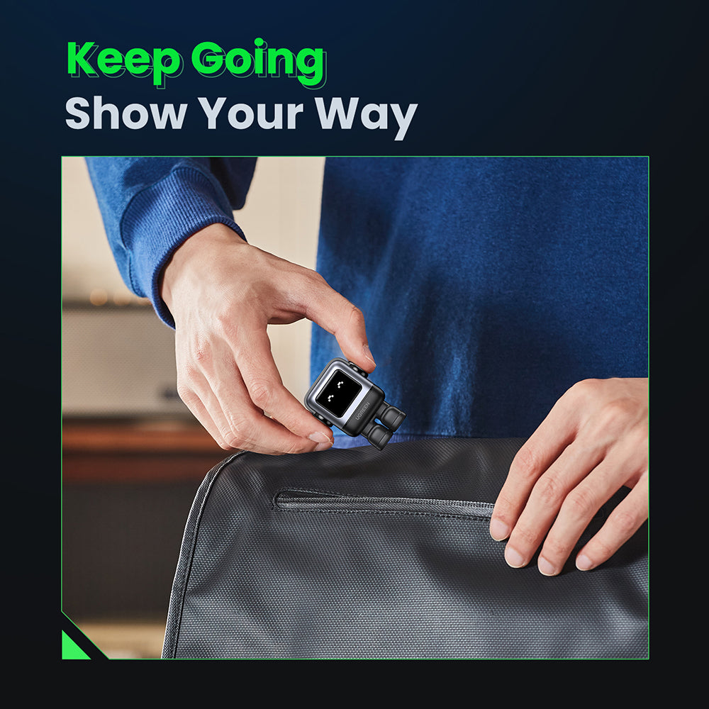 Chargeur Nexode Robot 30W PD GaN Tech (gris)