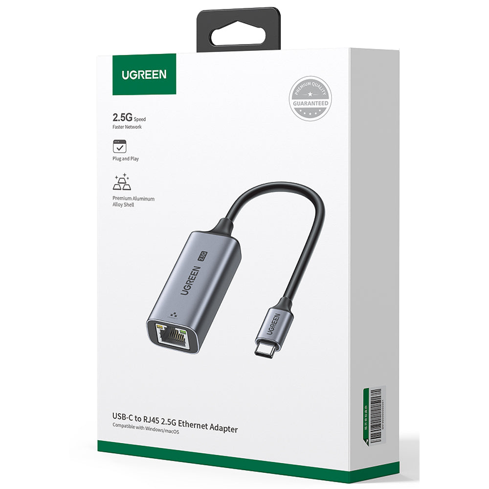 Adaptateur USB-C 3.1 GEN1 vers Ethernet 2,5G (V2)