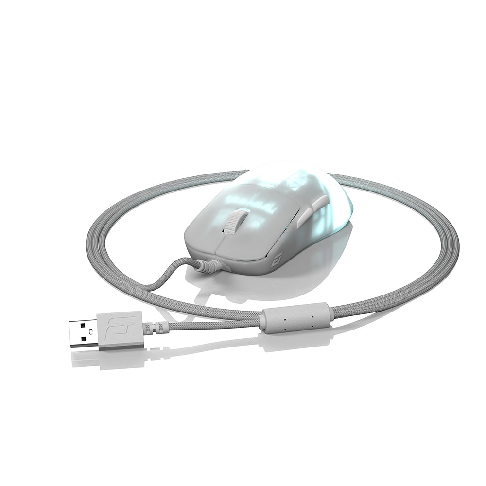 OP1 RGB Gaming Mouse - White Frost