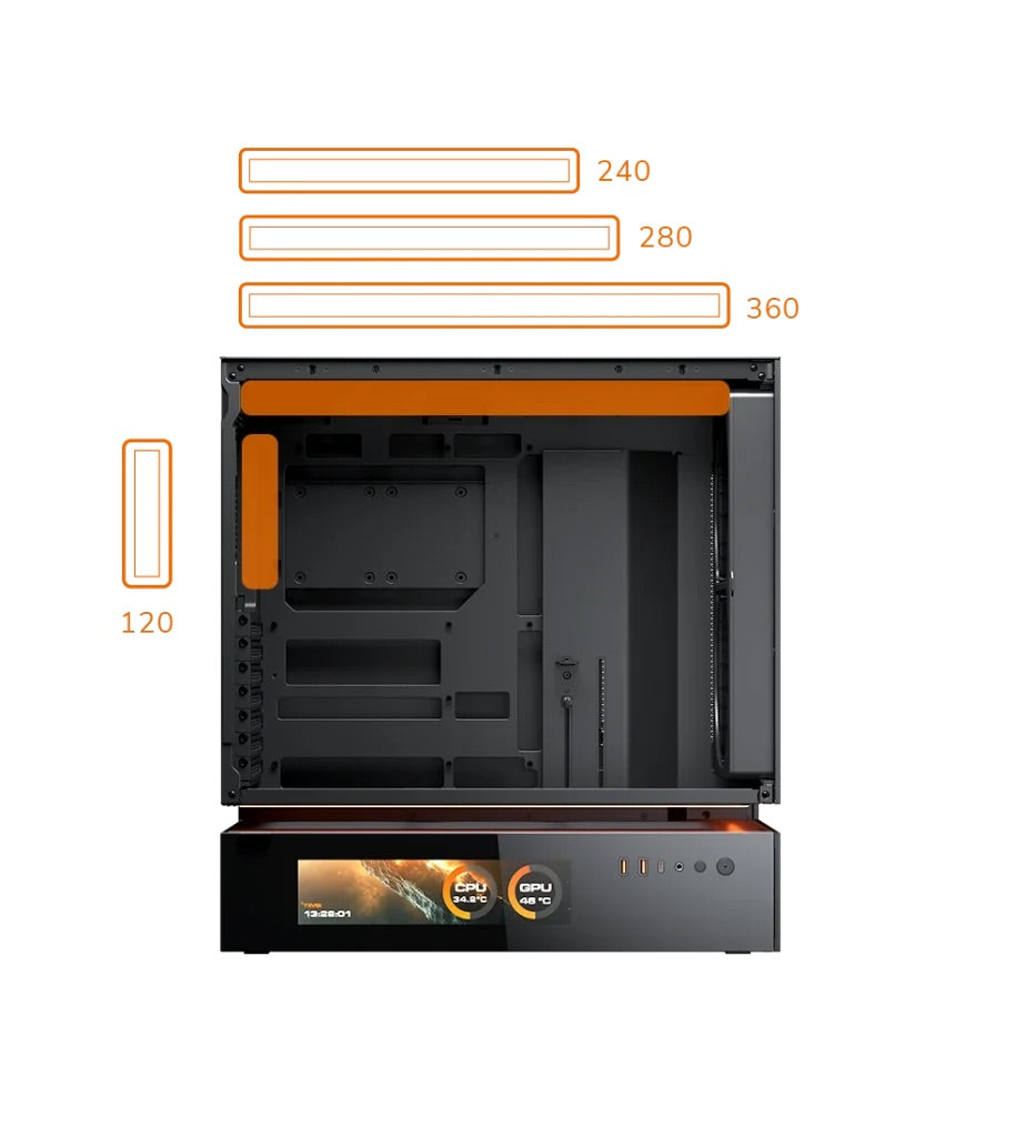 CFV235 VISION BLACK - PC Case