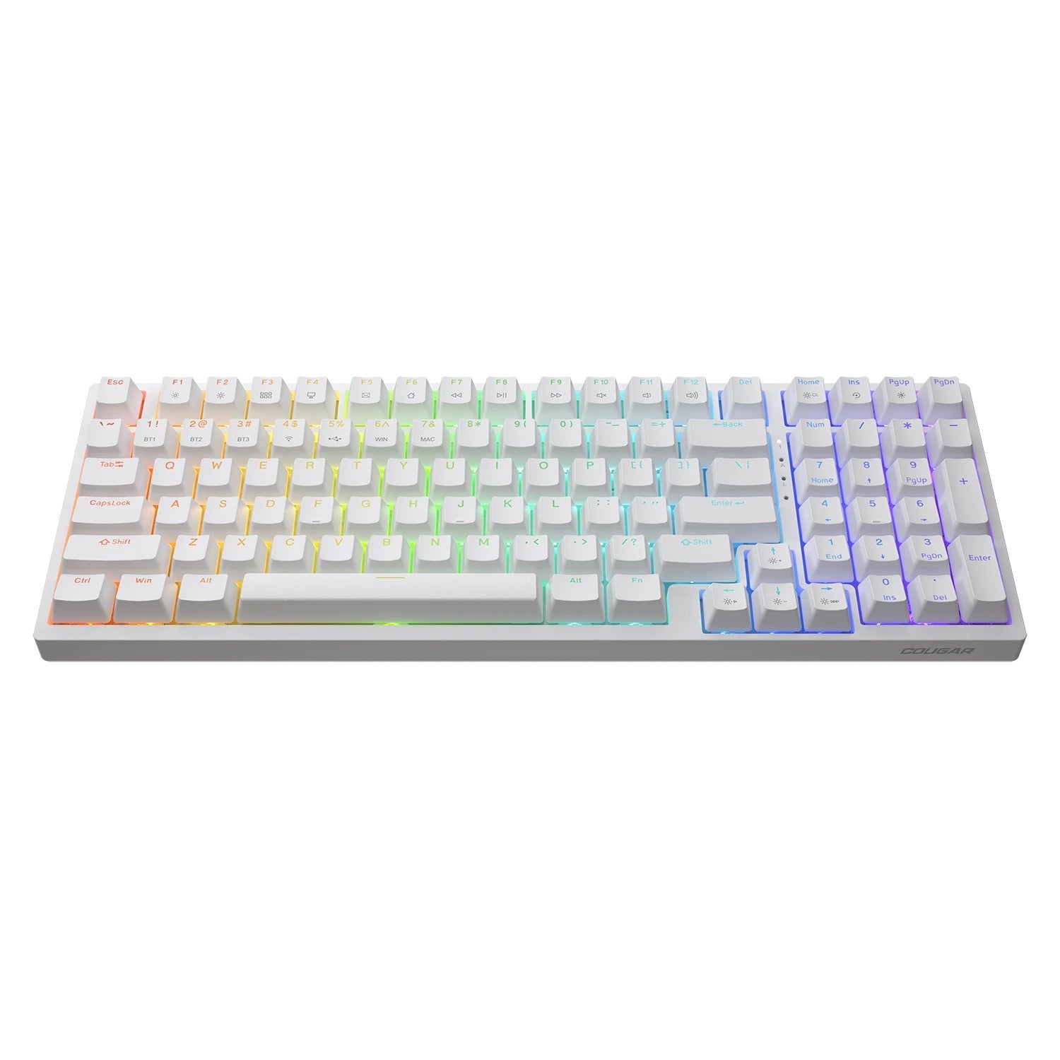 Clavier de jeu sans fil Ultimus Pro - Blanc