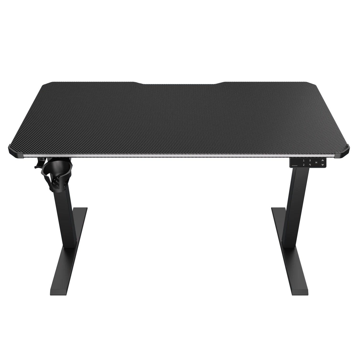 E-Ares 120 - Bureau de gaming RGB à hauteur réglable