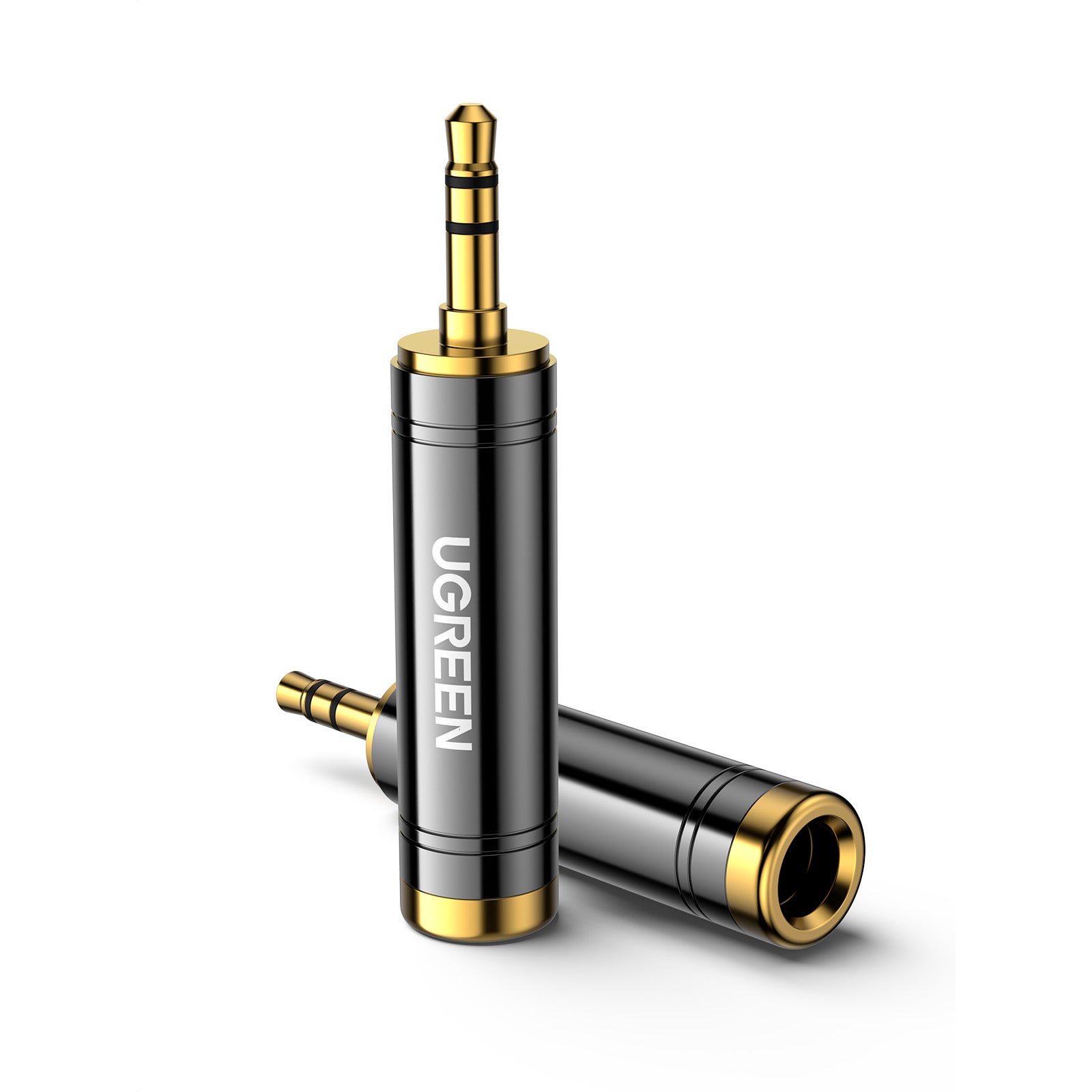 Adaptateur mâle 3,5 mm vers femelle 6,35 mm