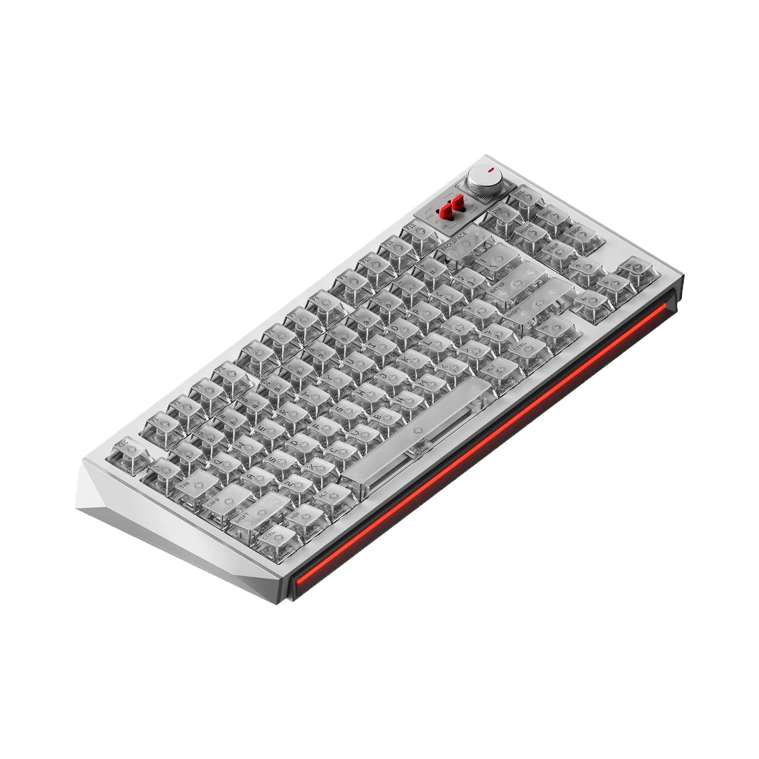 WH80 Nova White - Magnetic Jade Dragon-N Switches