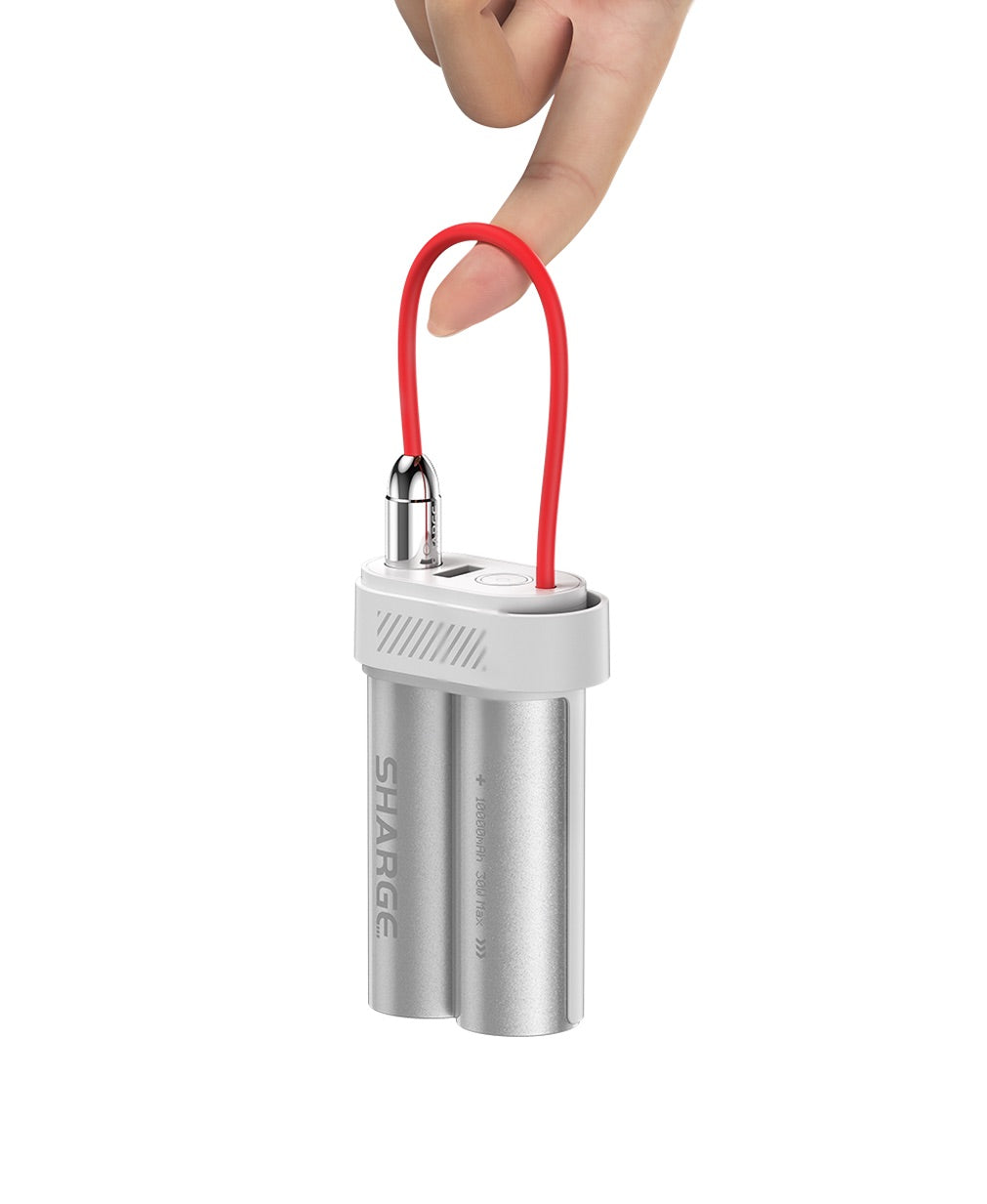Pouch Mini - 30W -10000 mAH Power Bank - White
