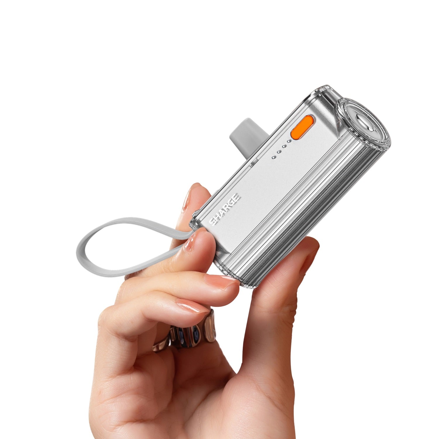 Flow Mini 2 - 5000 mAh Power Bank - Silver