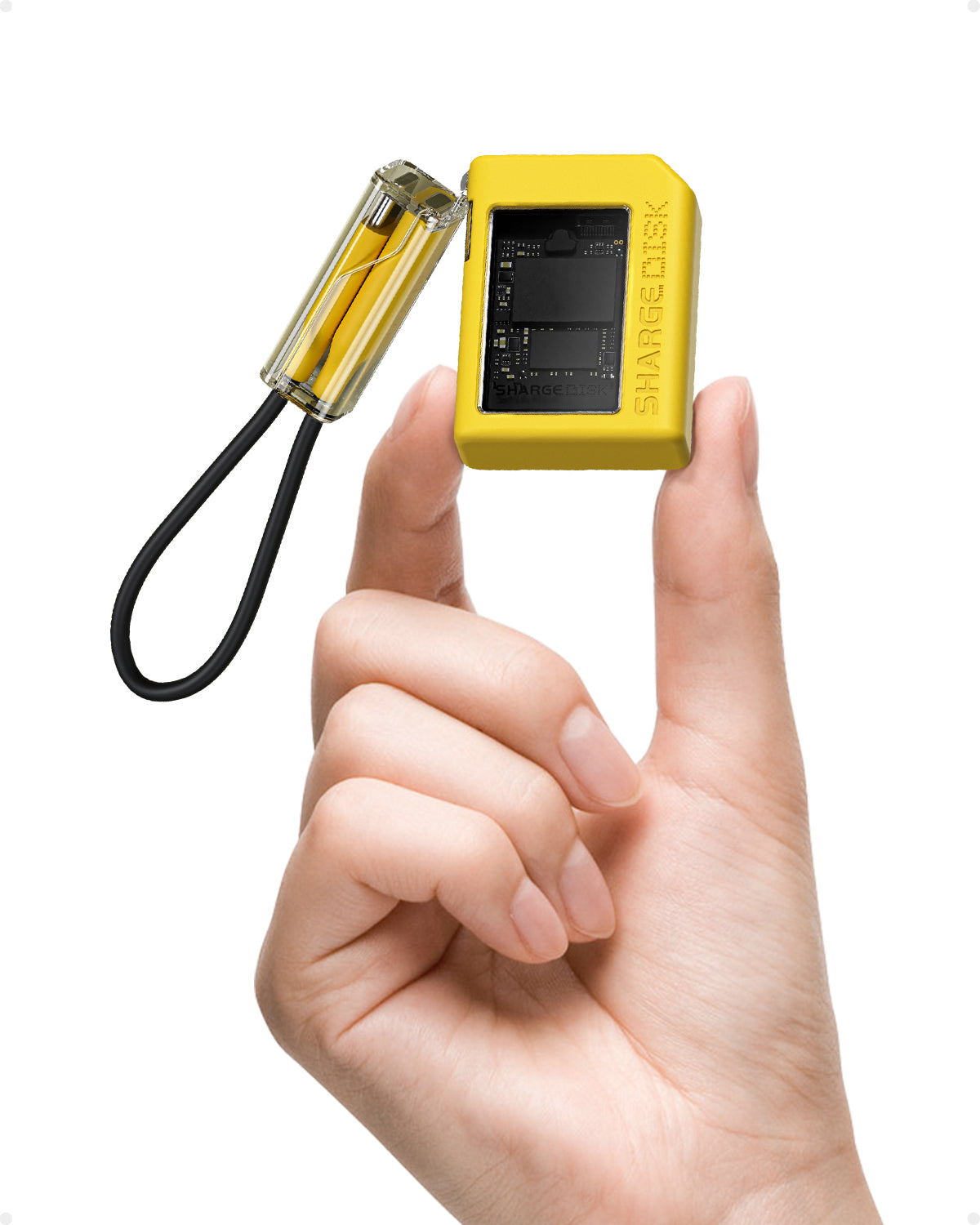SSD Enclosure (NVME M.2) - Yellow