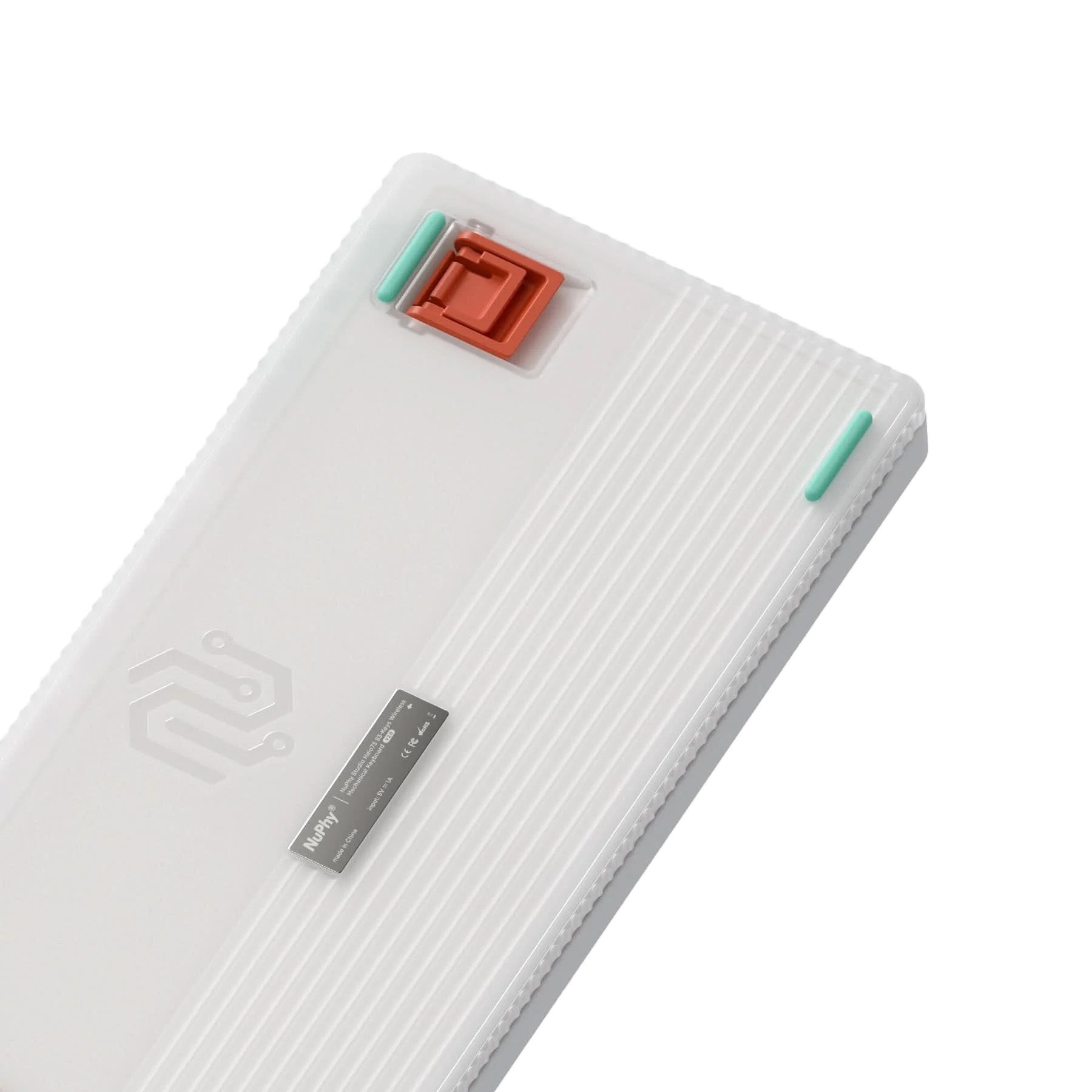 Halo96 V2 IO - Ionic White - Brown Max Switches