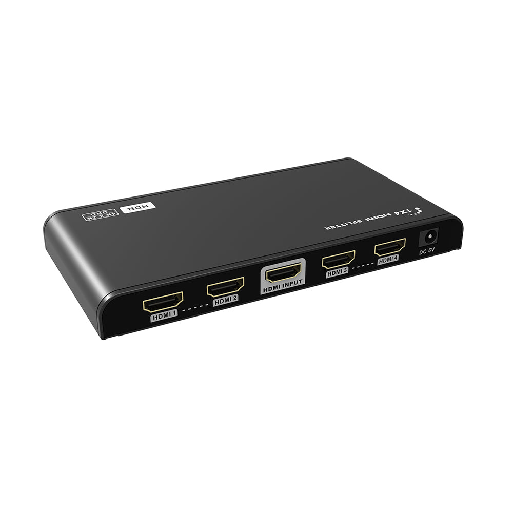 4-Way HDMI2.0 Splitter, 4K HDR