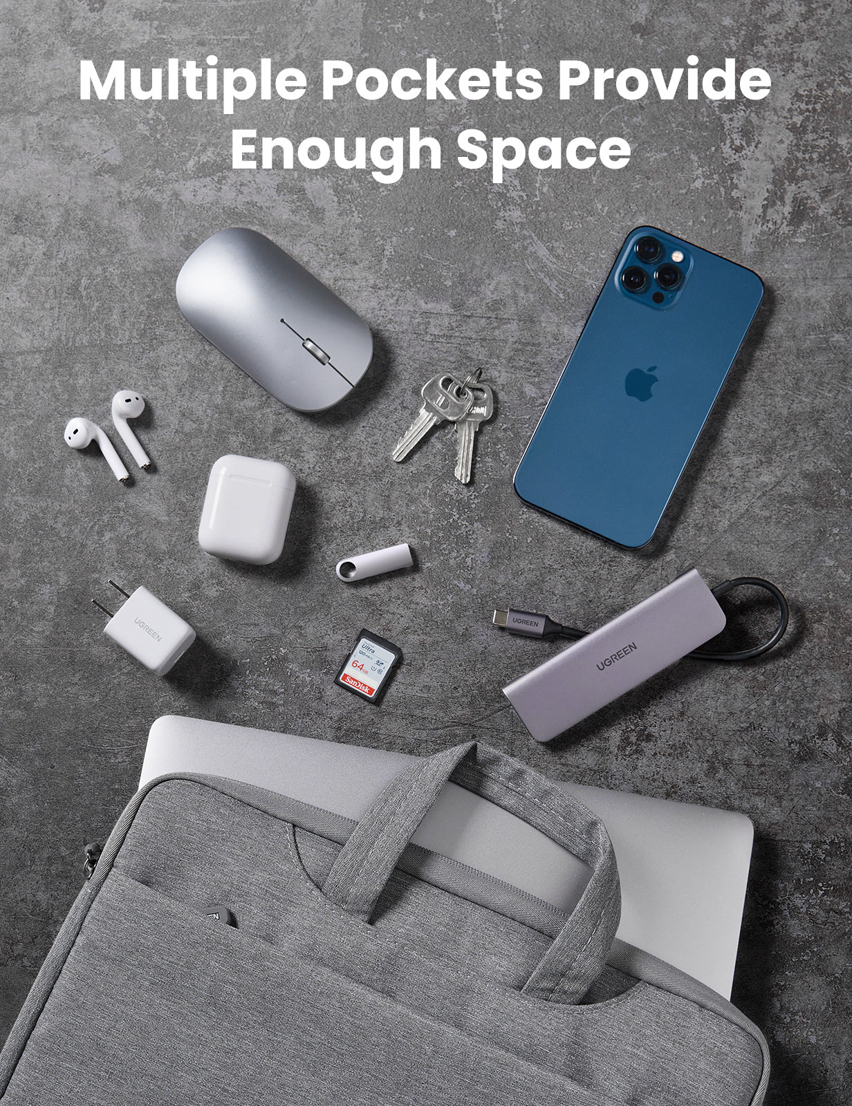 Sacoche pour ordinateur portable 16 pouces