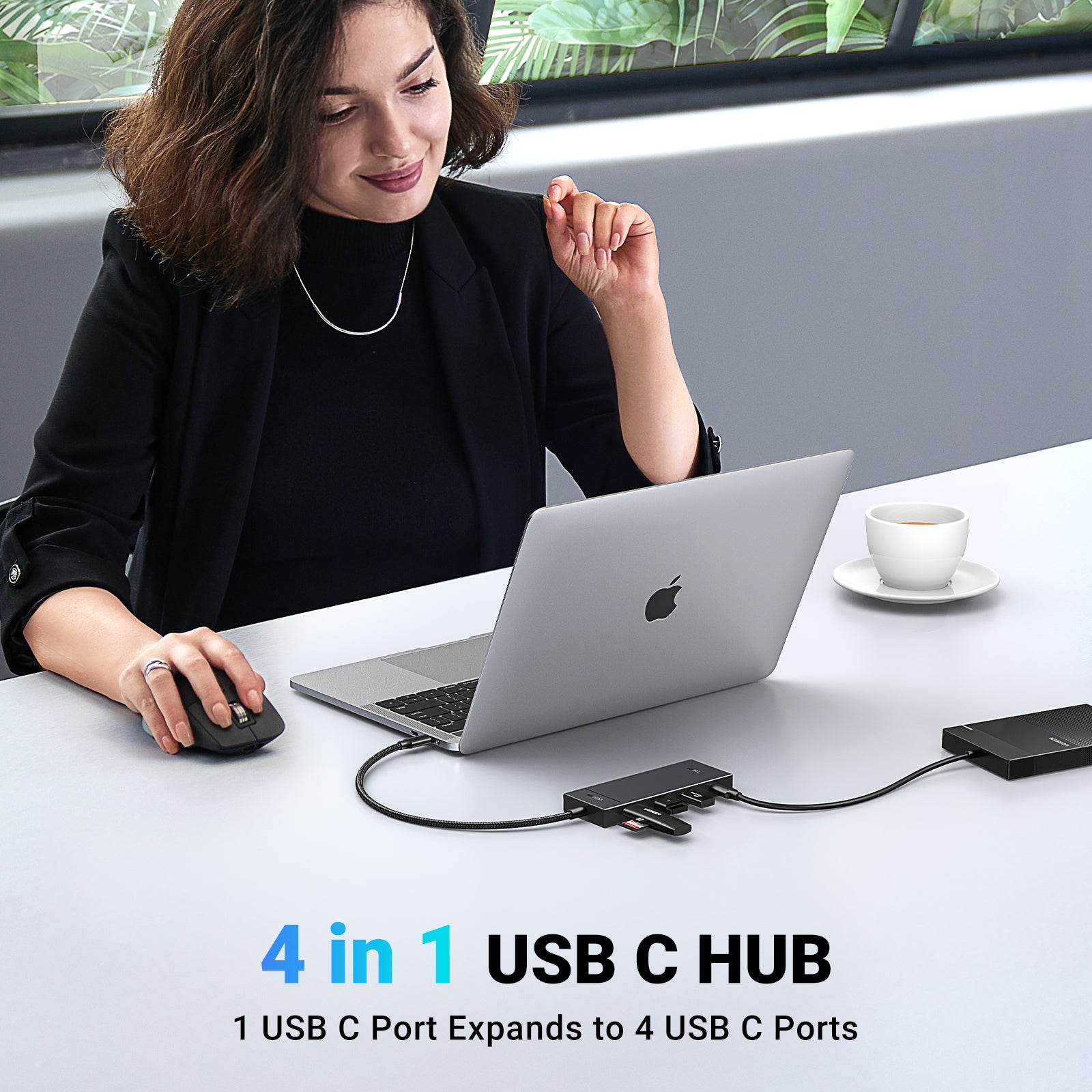 USB-C Hub - 4x USB-C