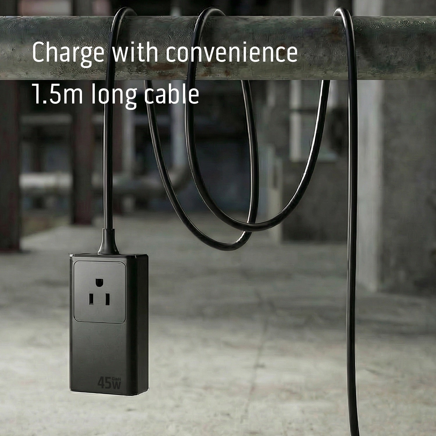 45W GaN Compact Power Station - 1.5m