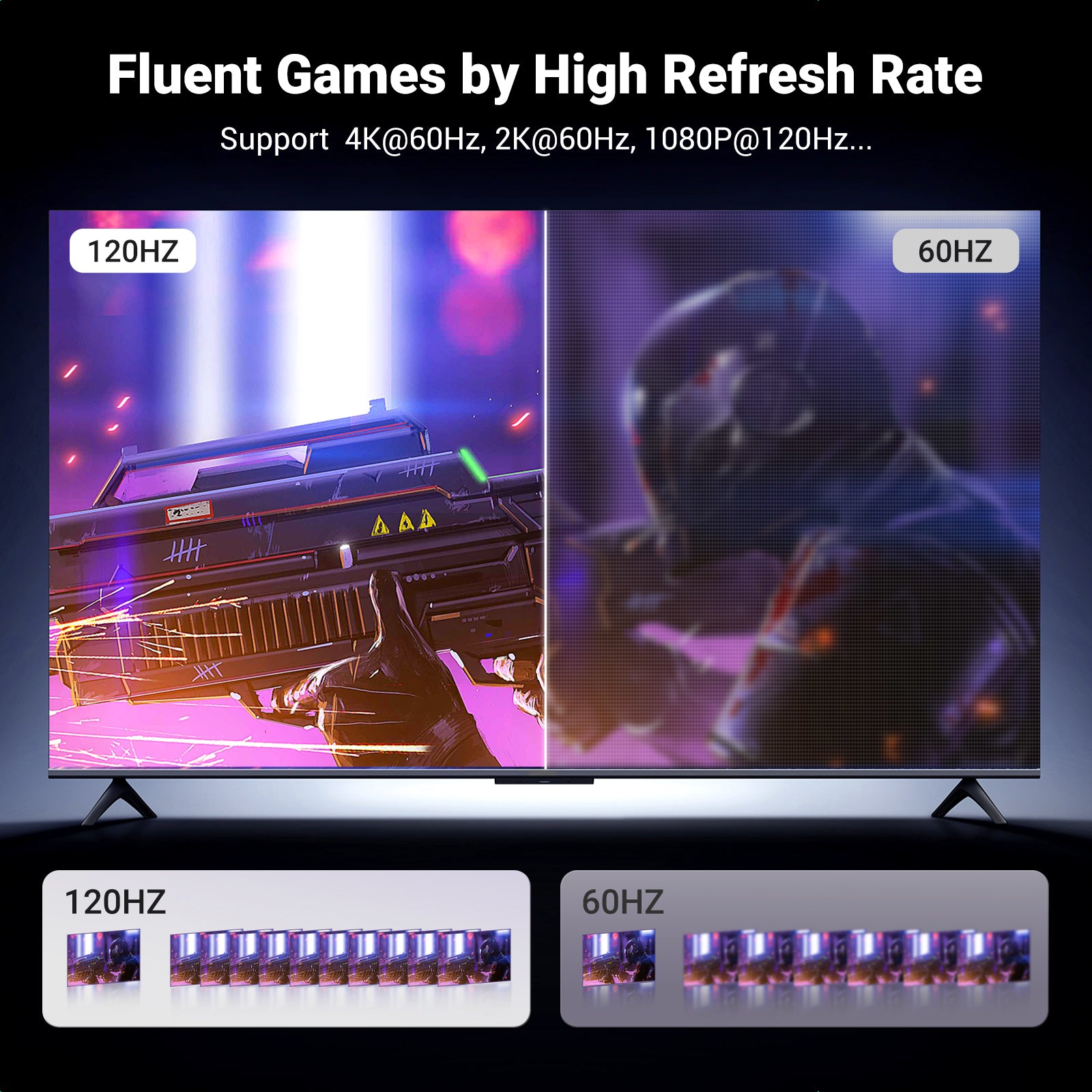 Câble DP mâle vers HDMI mâle 4K (3 M)