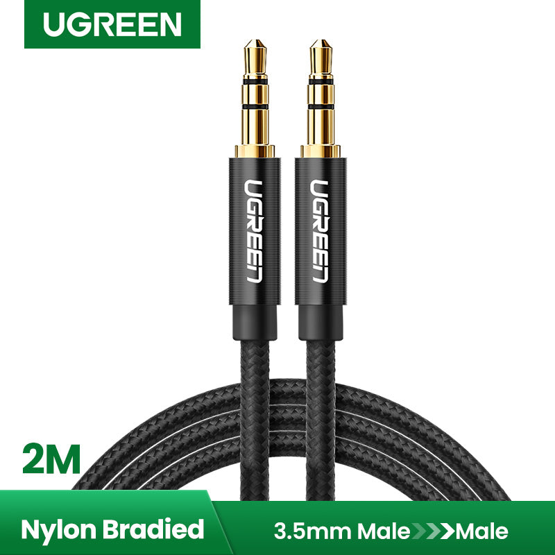 3.5mm Male To Male Round Cable - 2M