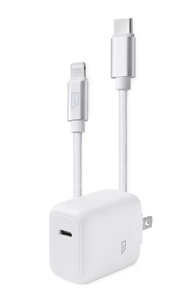 Power Cube 20W USB-C to Lightning Bundle