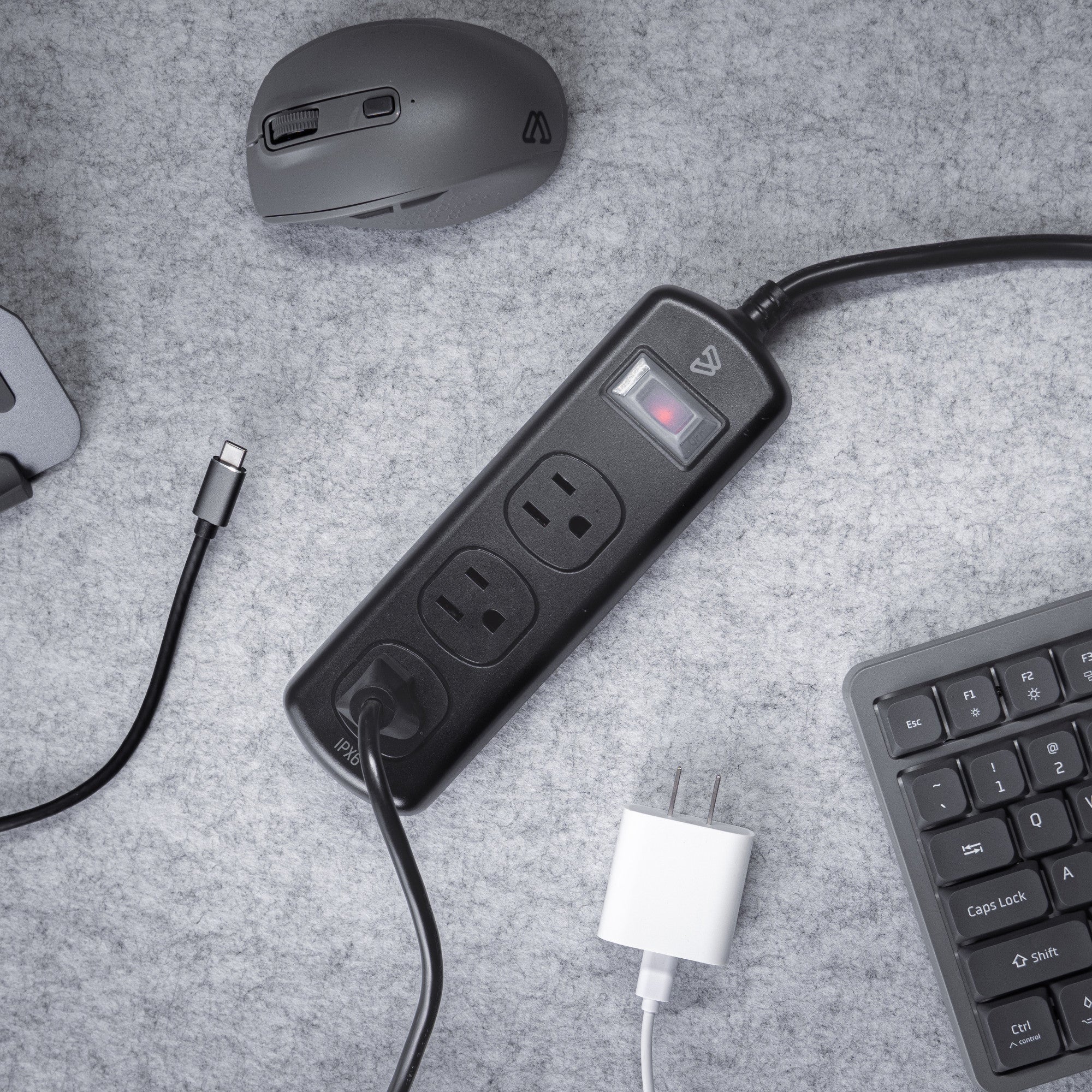 Parasurtenseur à 3 prises + WeatherGuard - 10 pieds