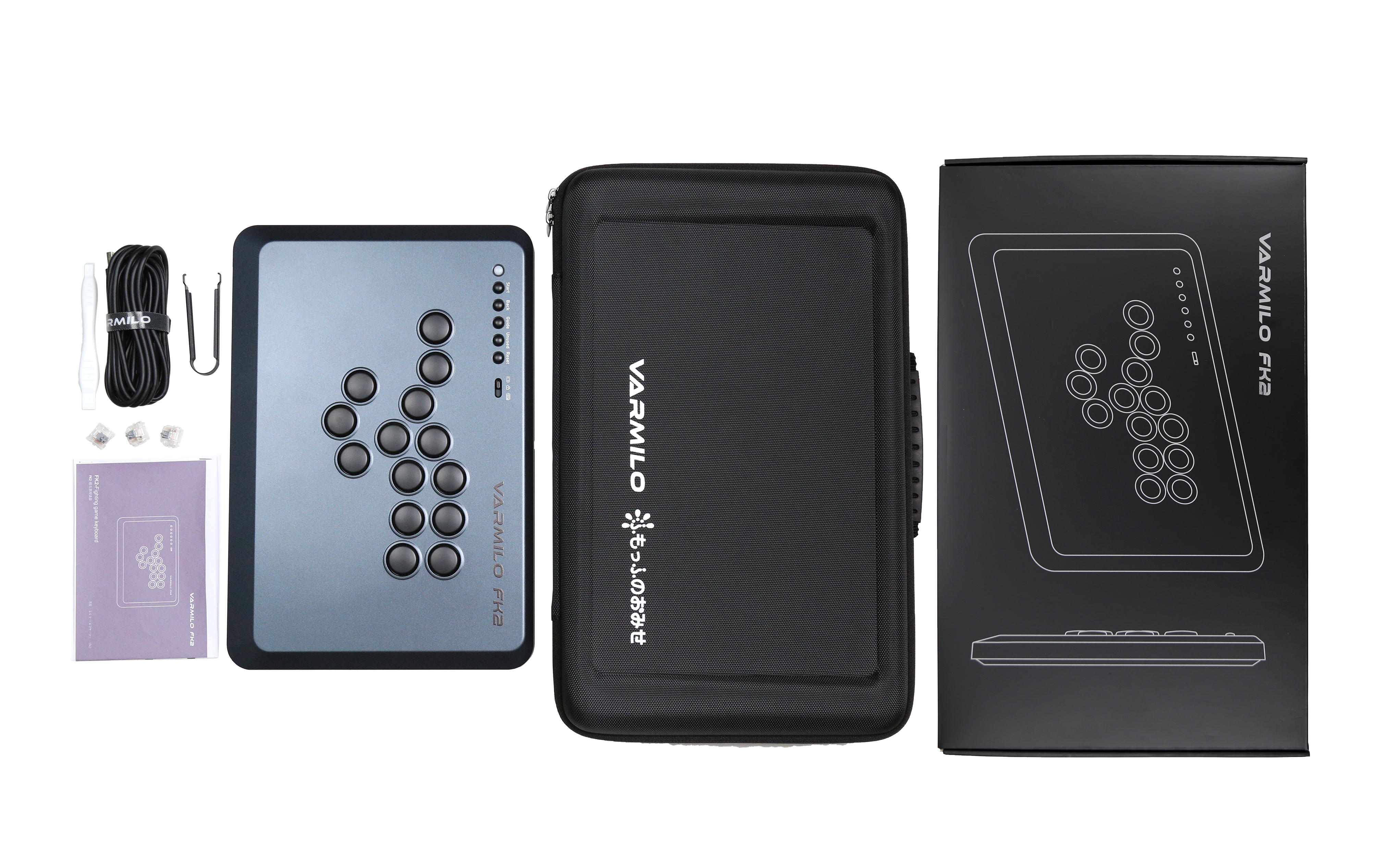 FK2 Arcade Controller - Shadow Metal