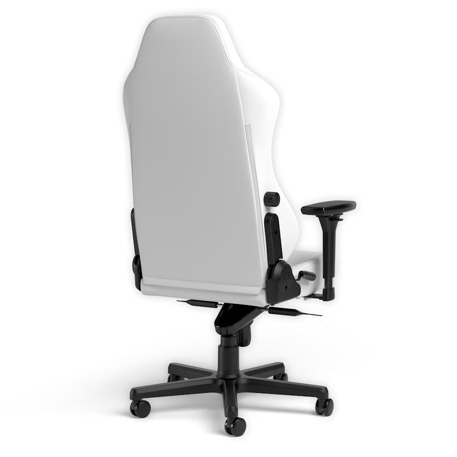 HERO Gaming Chair - White Edition - High-Tech Faux Vegan Leather