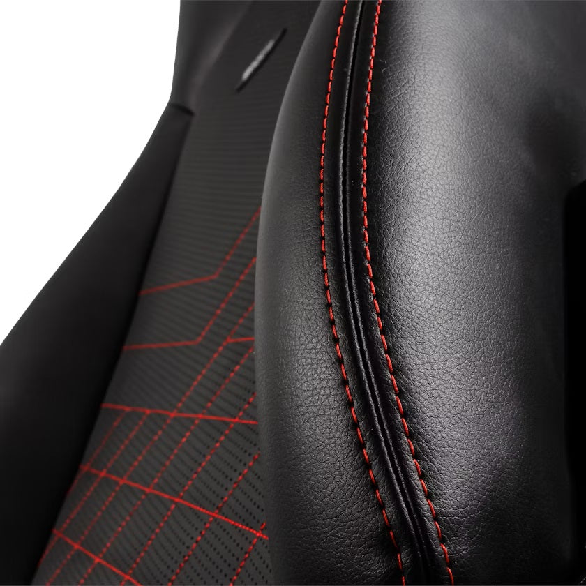 ICON Gaming Chair - black/red - PU Leather