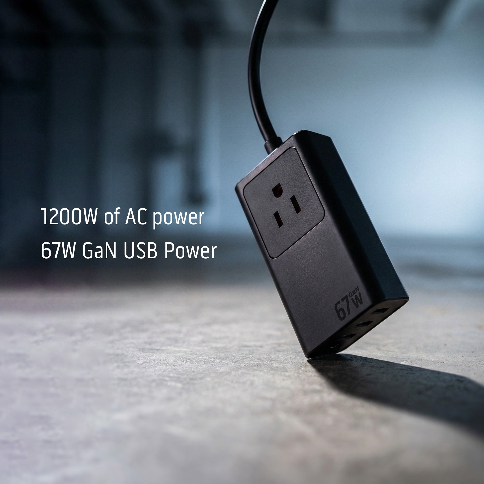 67W GaN Compact Power Station - 1.5m