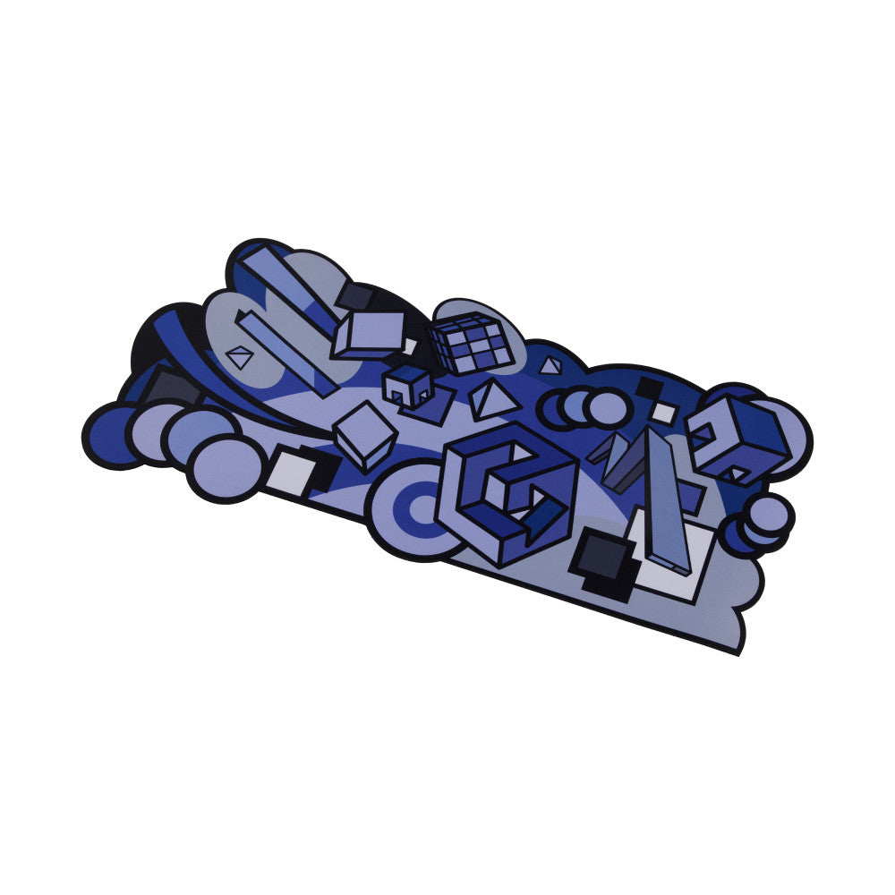 Sous-main en tissu - Rétrograde - Foncé