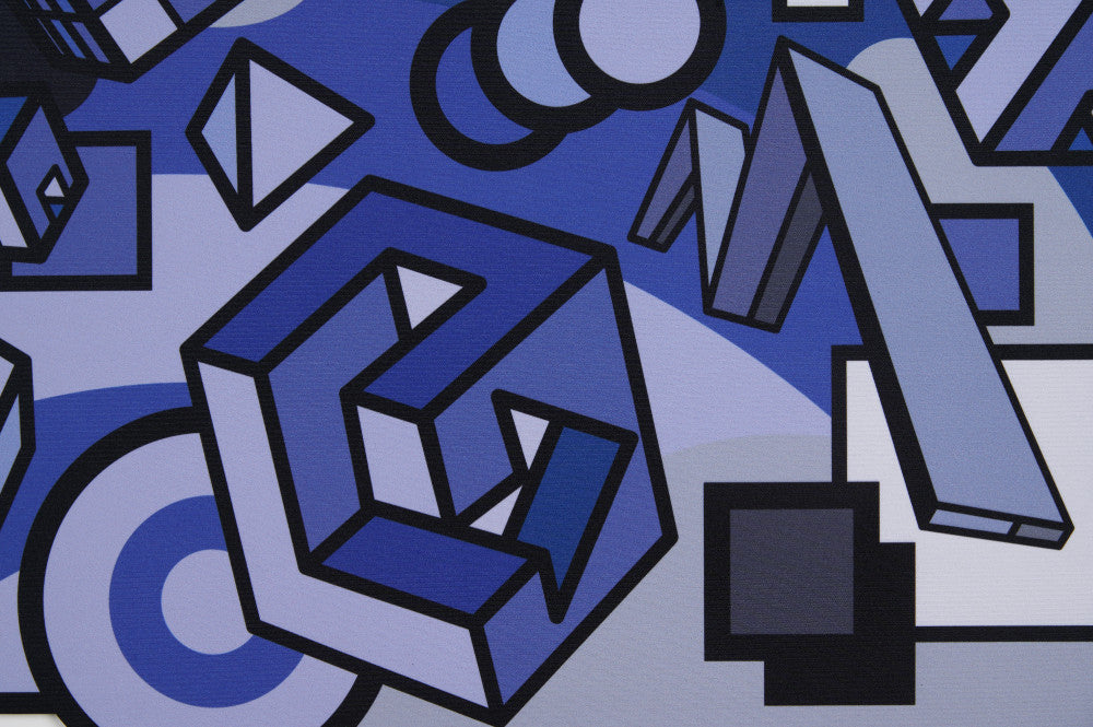 Sous-main en tissu - Rétrograde - Foncé