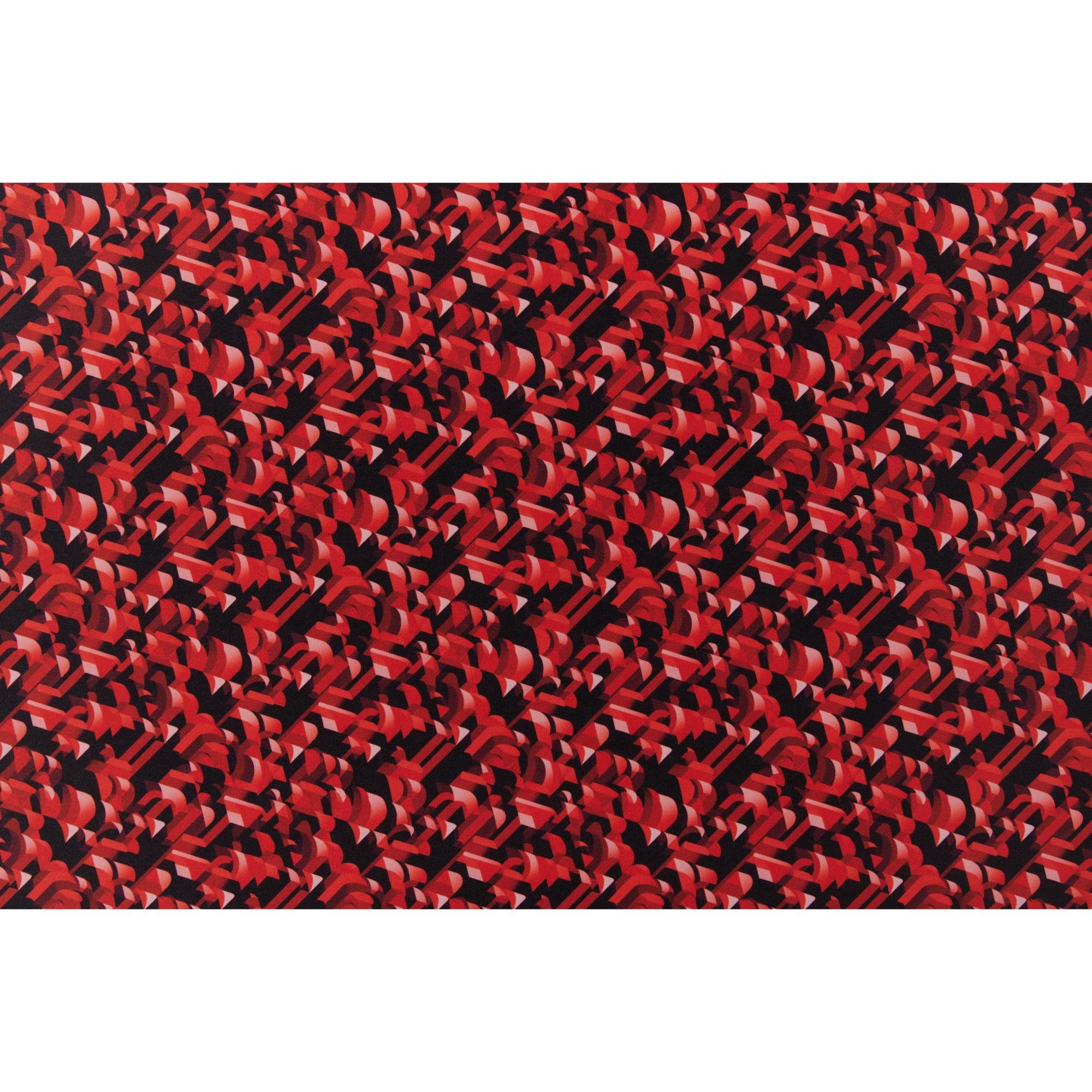 Cloth Deskpad - Labyrinth - Crimson