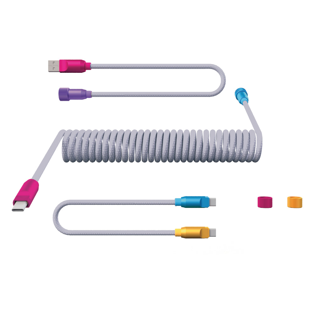 Câble de clavier USB-C modulaire Pro - Happy Accidents