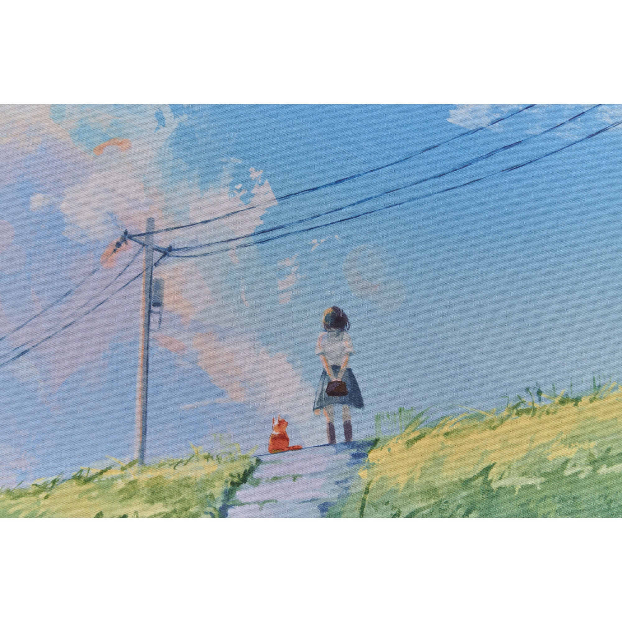 Cloth Deskpad - Lost in Thought