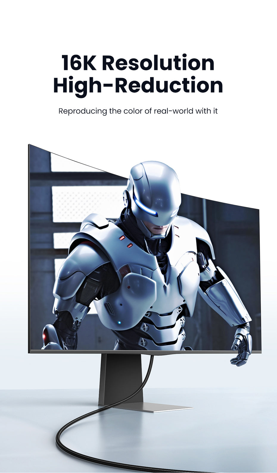 DP 2.1 Male To Male Cable (2M)