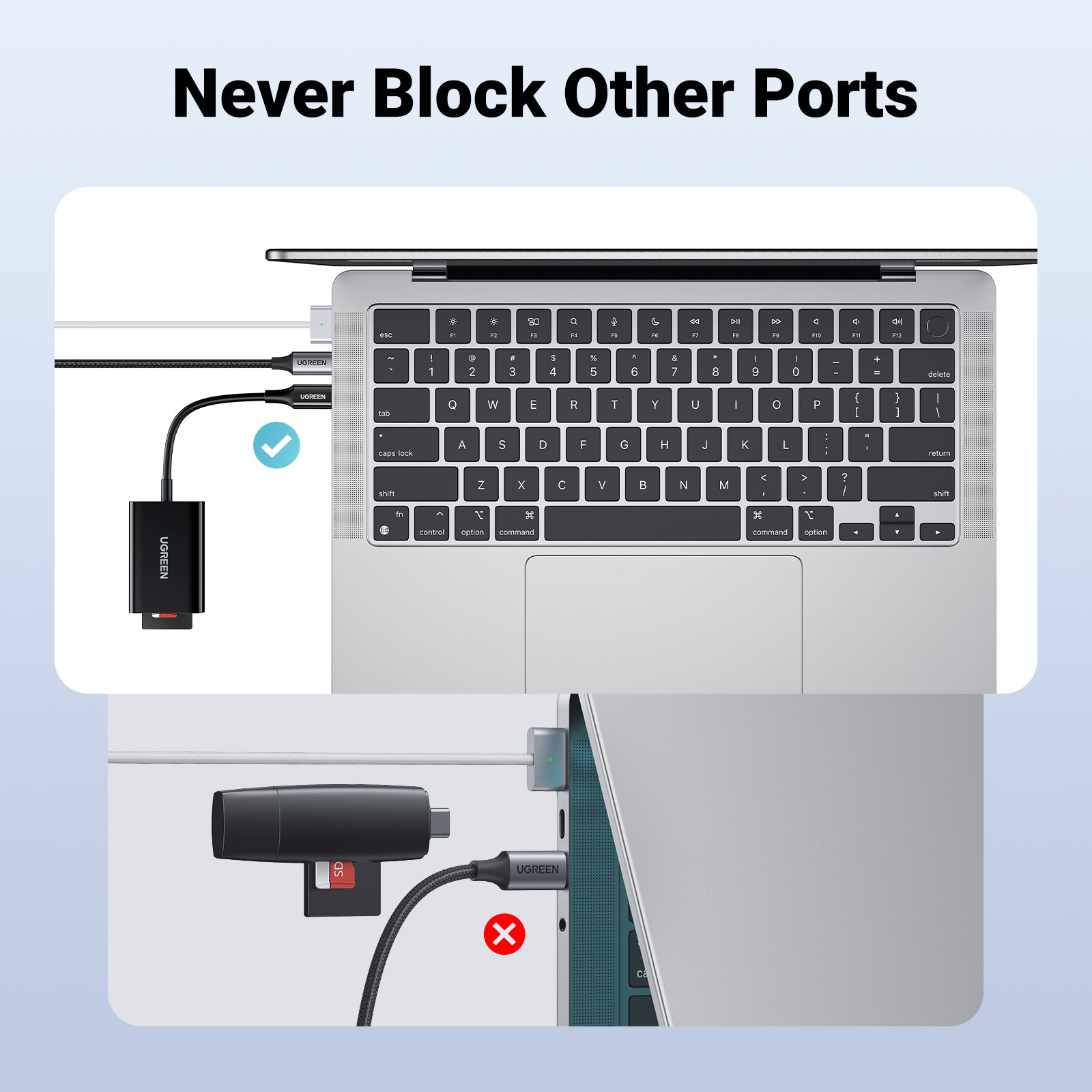 USB-C 3.1 Card Reader For TF/SD - Black