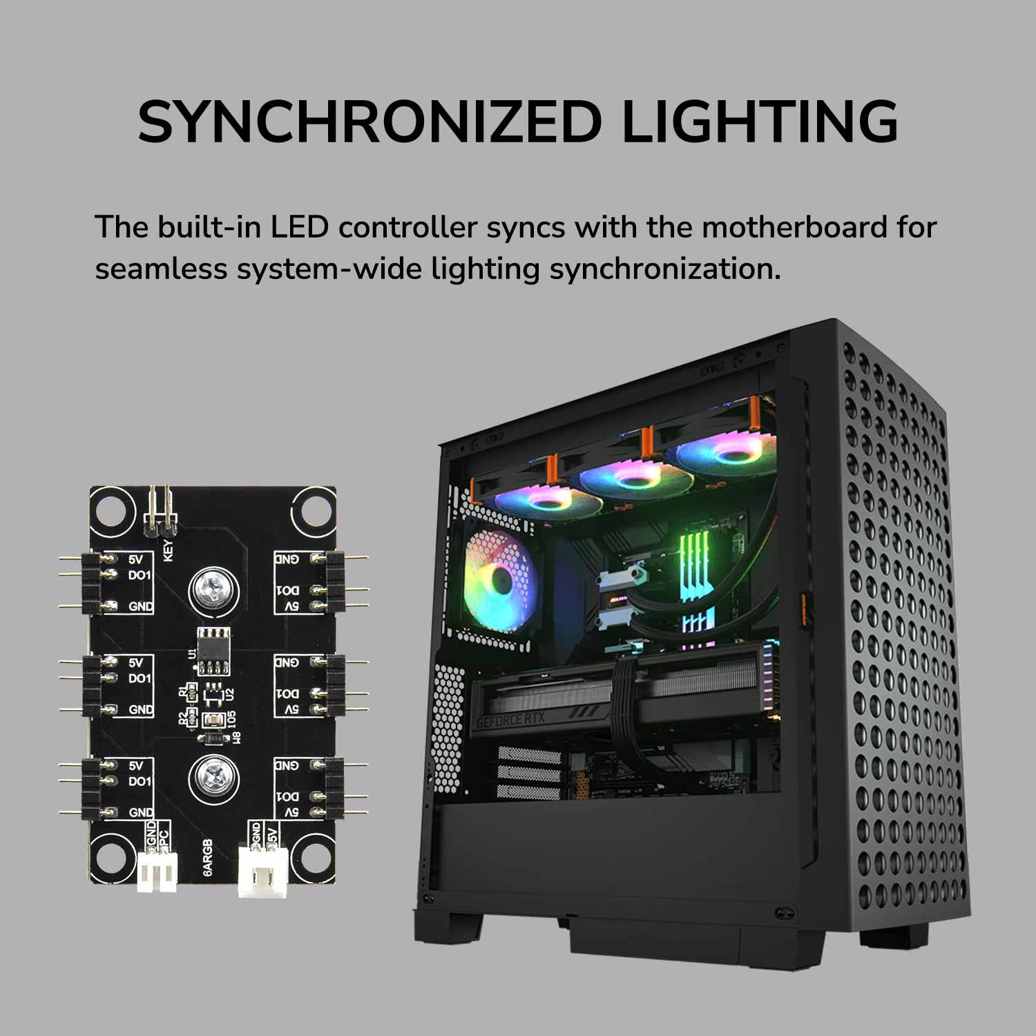 Airface ECO RGB - Black - PC Case