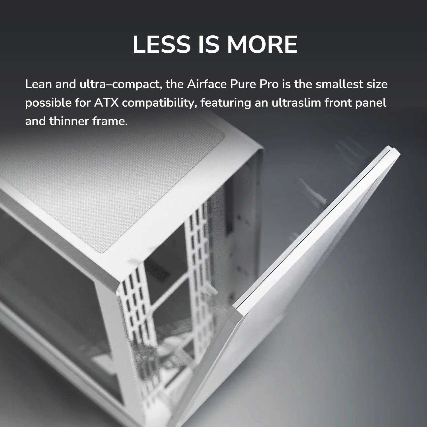 Airface Pure Pro - White - PC Case