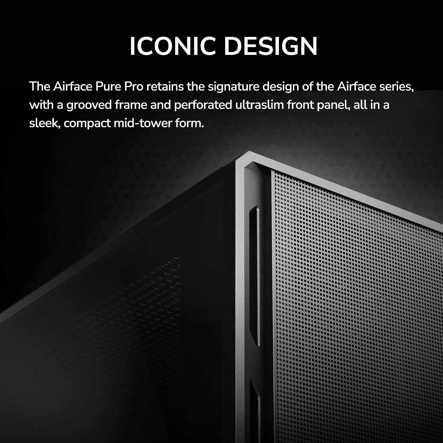 Airface Pure Pro - Black - PC Case