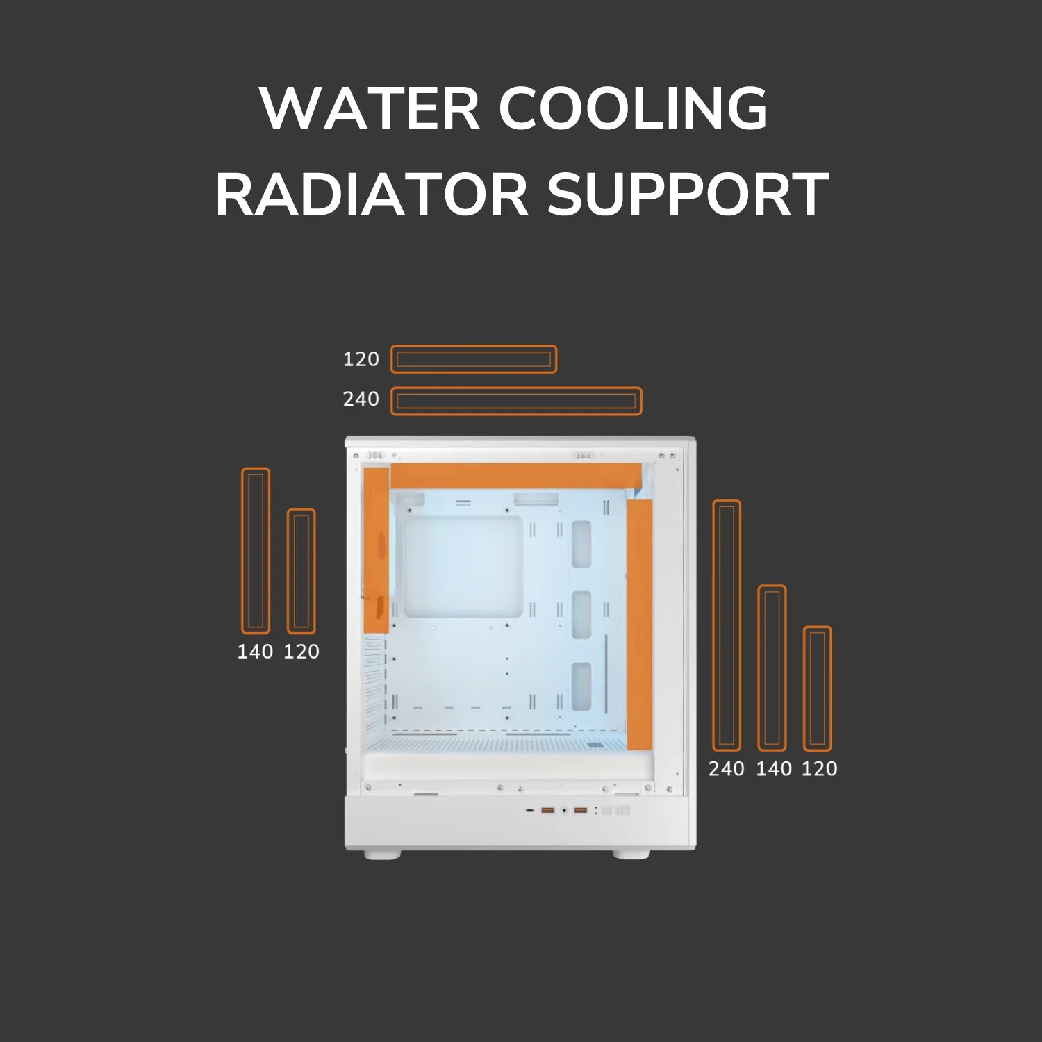 Airface Pure Pro - White - PC Case