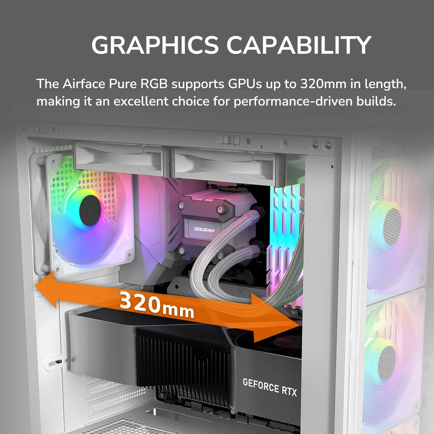 Airface Pure RGB - White - PC Case