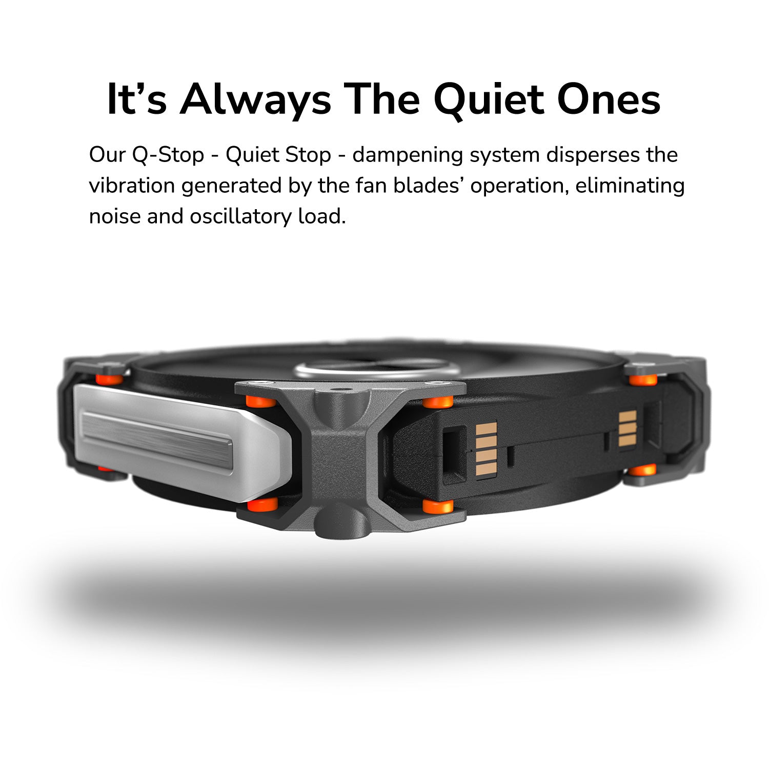 Apolar 120 White Fan 3x set - Cooling Fan