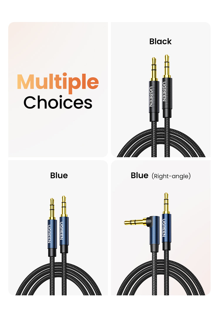 3.5mm Male To Male Round Cable - 2M