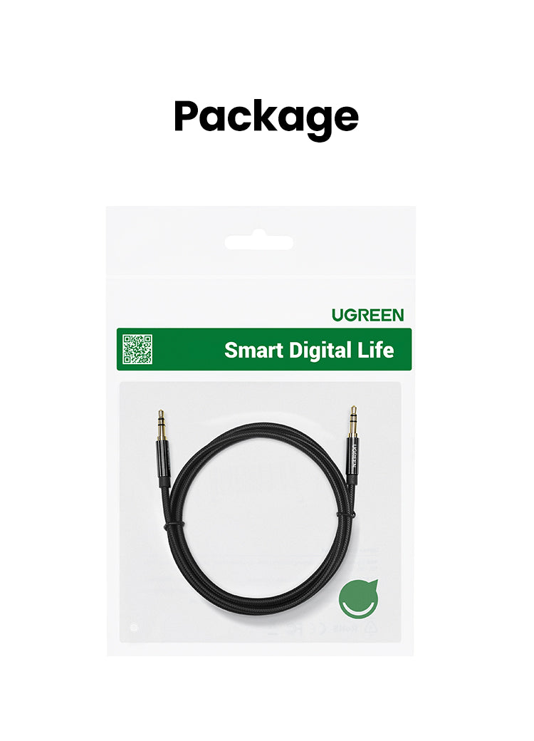 3.5mm Male To Male Round Cable - 2M