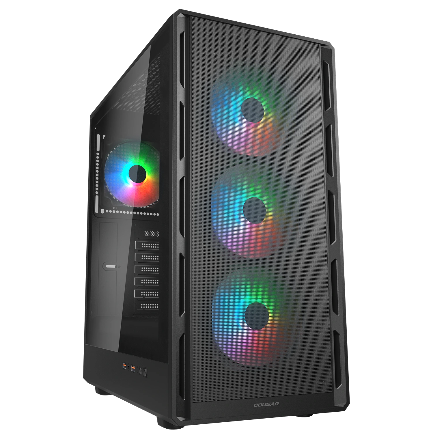 Airface Pure RGB - Black - PC Case