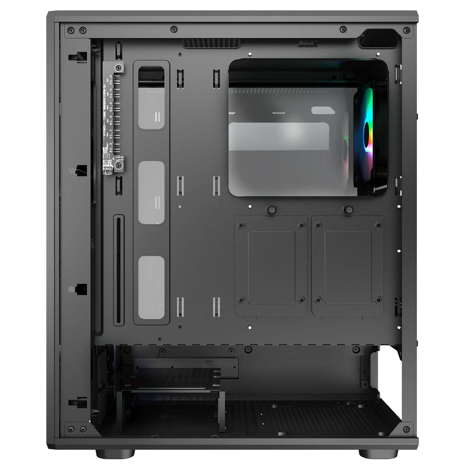 Airface Pure RGB - Black - PC Case
