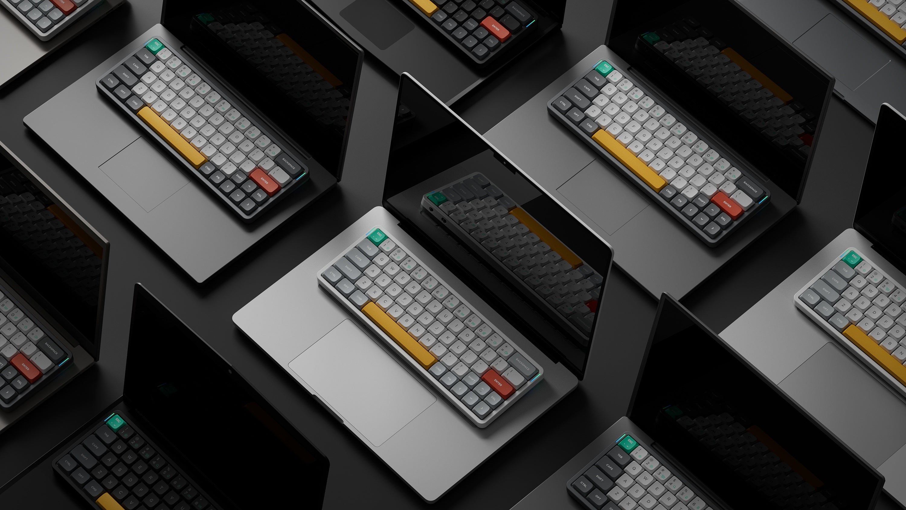 Air60 V2 - Iconic White - Wisteria Switches